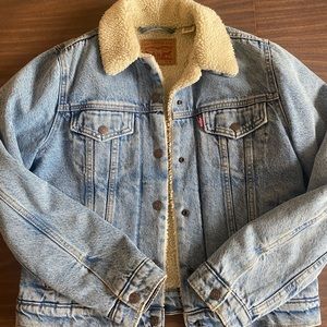 Levi’s Sherpa jean jacket